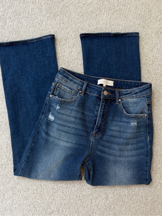 Risen Jeans Denim - Risen Jeans- Stretch Wide Leg size 11/30